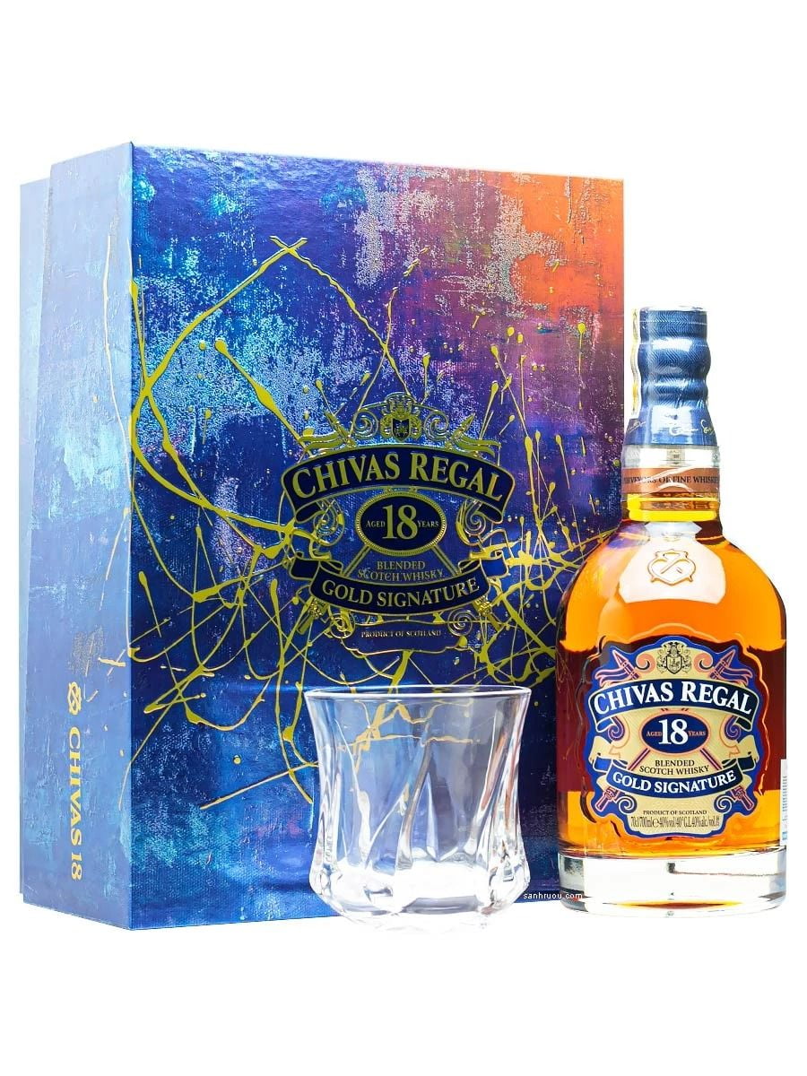 Rượu Whisky Chivas Regal 18YO 70CL - Hộp Quà