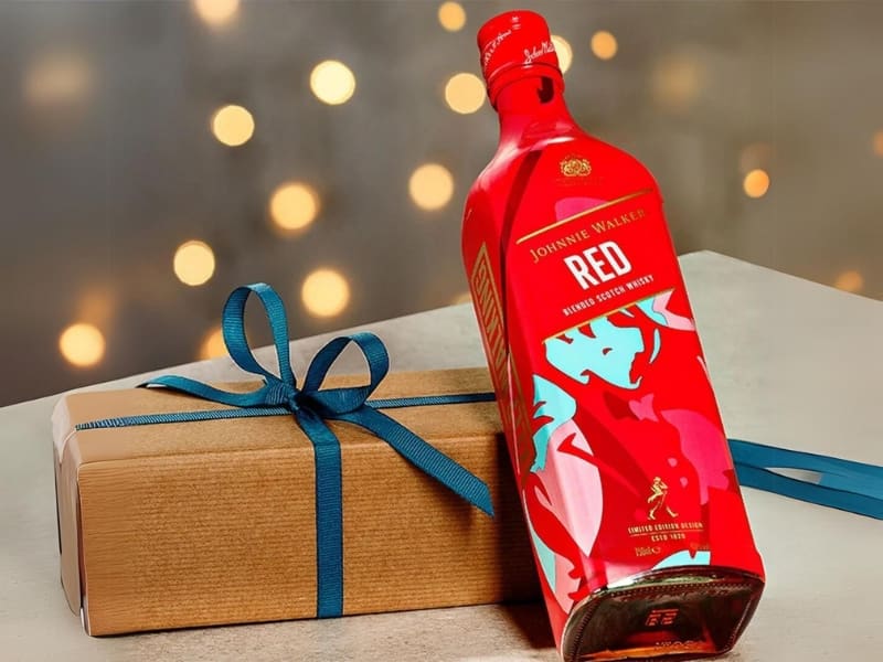 rượu Johnnie Walker Red label Icon - The Wine Box