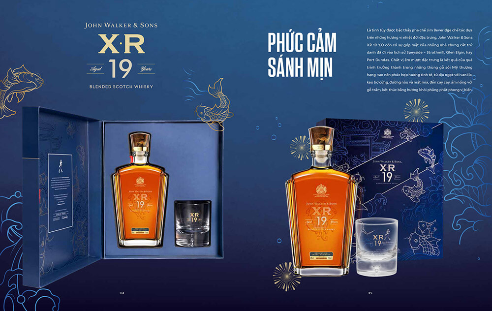 JOHNNIE WALKER XR19 HỘP QUÀ TẾT 2023 - Whisky Kingdom