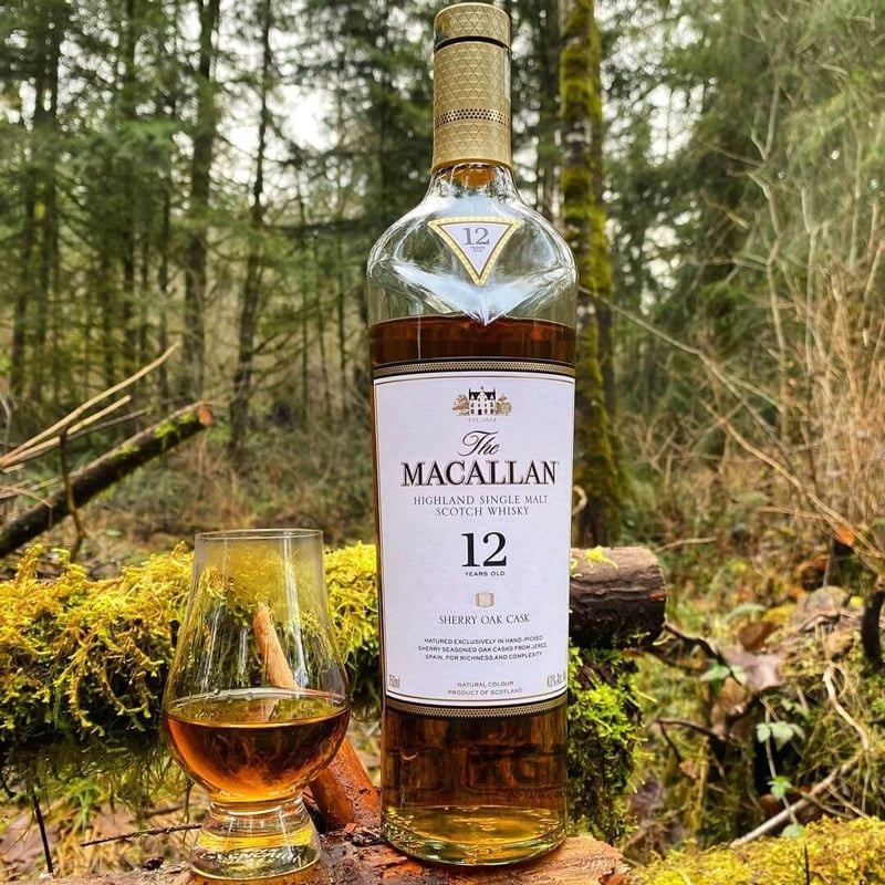 Rượu Scotch Whisky The Macallan Sherry Oak 12 Năm 700ml Chính Hãng