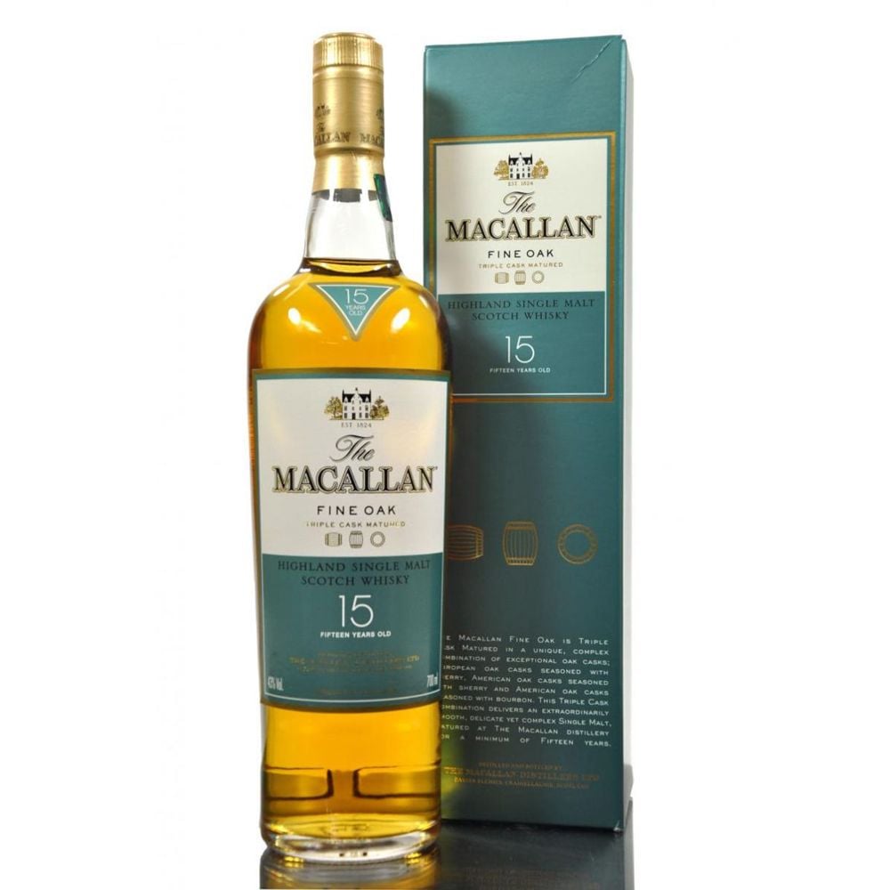Single Malt SW Macallan Triple Cask 15YO, 43% 70cl – KIMDE