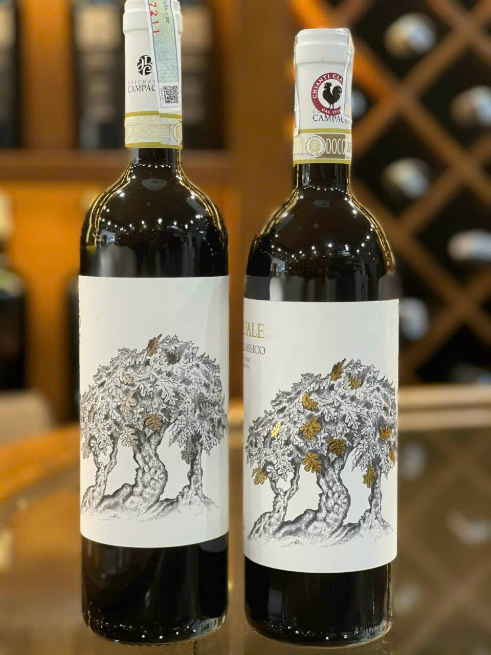 Rượu vang Ý Chianti Classico - Lá Bạc Hà