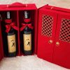 GOLF LIMITED - HỘP DA 2 CHAI HÌNH CỬA SỔ