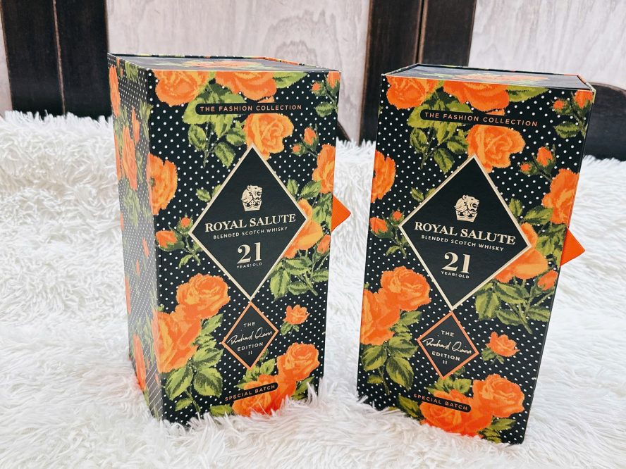 Royal Salute 21YO The Richard Quinn Orange Roses Edition II (Hoa Hồng) Royal Sulate 21 3